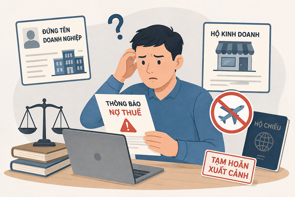 Phải làm gì khi bỗng dưng đứng tên doanh nghiệp, hộ kinh doanh? - ảnh 1
