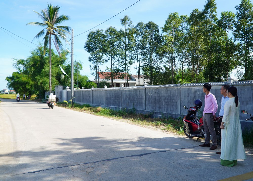 Lan tỏa phong trào hiến đất mở đường, làm đẹp không gian làng xóm - ảnh 1