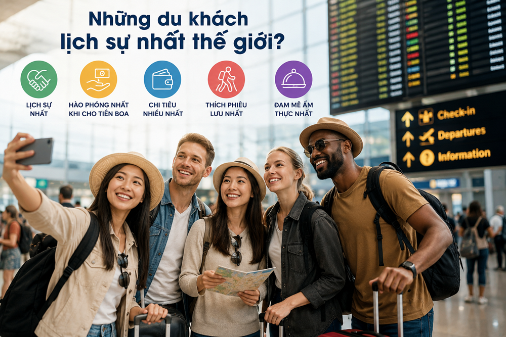 Du khách nước nào nào lịch sự nhất thế giới? - ảnh 1