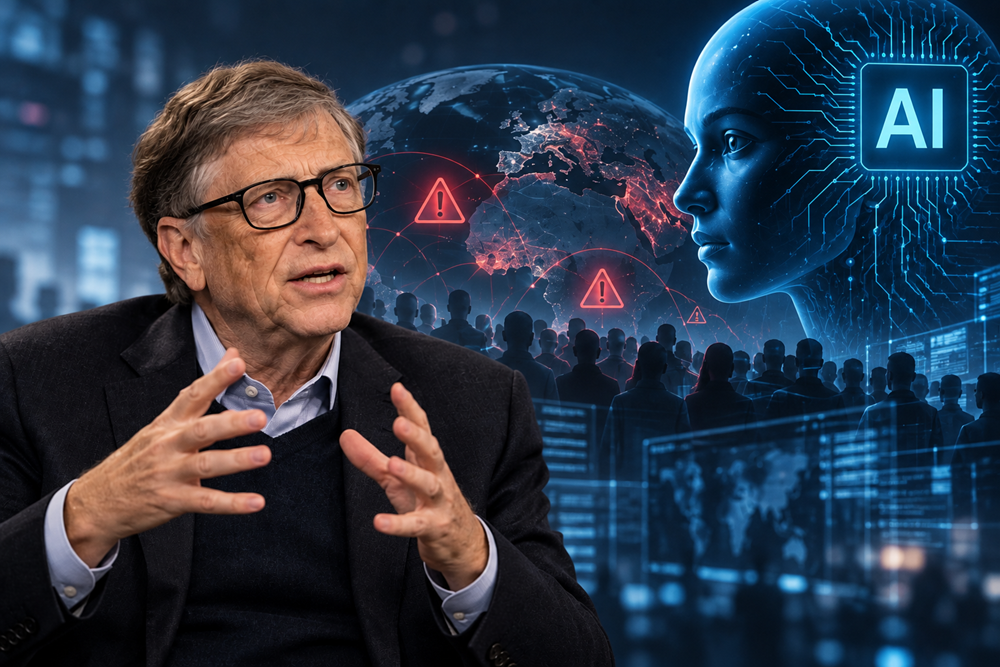 Tỉ phú Bill Gates cảnh báo AI có thể gây ra “một tỉ cái chết” nếu không được kiểm soát - ảnh 1