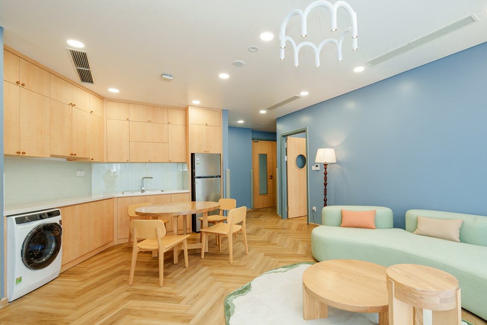 Vin Nexus Center: Trường học hạnh phúc hình trái tim và những gam màu rất “lạ” - ảnh 11