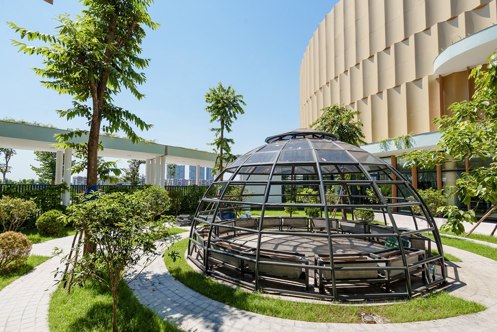 Vin Nexus Center: Trường học hạnh phúc hình trái tim và những gam màu rất “lạ” - ảnh 15