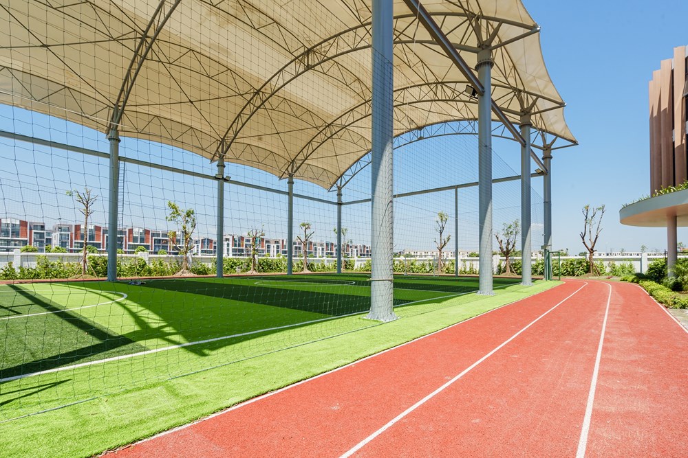 Vin Nexus Center: Trường học hạnh phúc hình trái tim và những gam màu rất “lạ” - ảnh 16