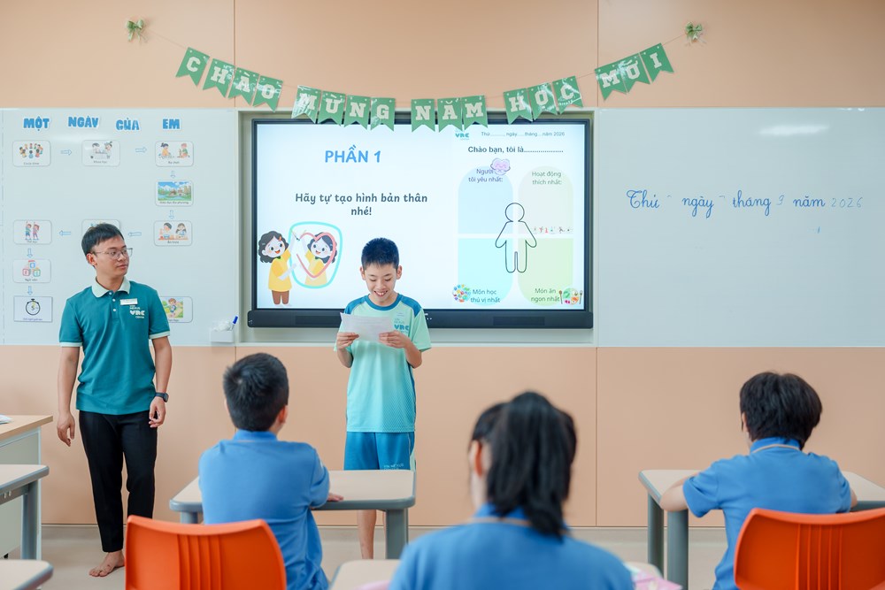 Vin Nexus Center: Trường học hạnh phúc hình trái tim và những gam màu rất “lạ” - ảnh 5