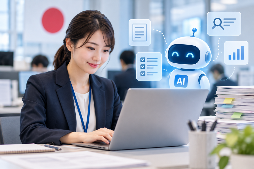 Công chức Nhật Bản tiết kiệm 110 phút làm việc mỗi tuần nhờ AI - ảnh 1