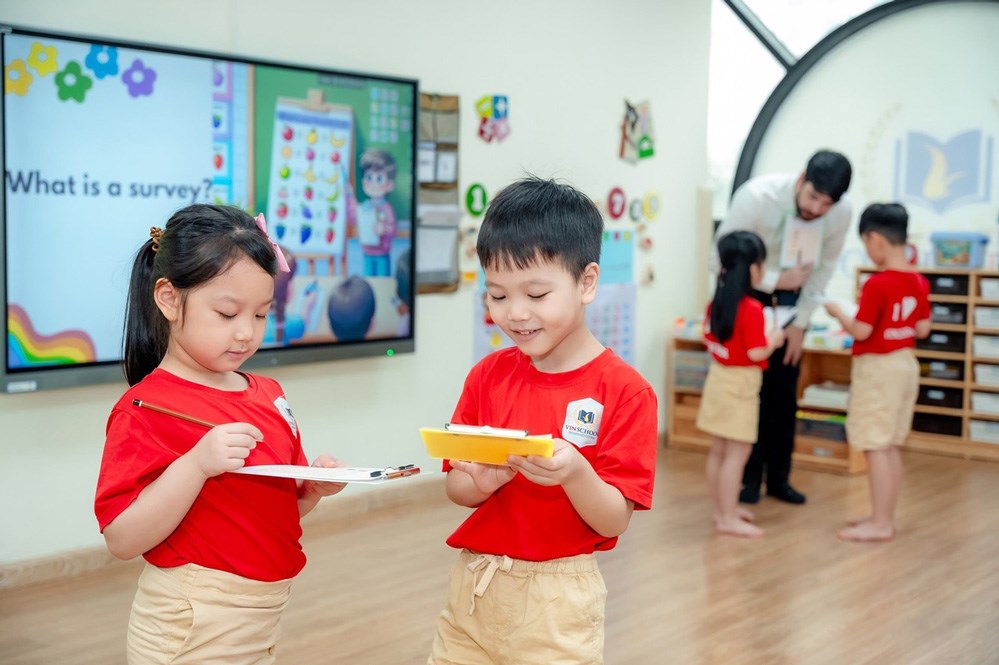 Chương trình Toán Cambridge tại Vinschool: “Ươm mầm non” từ giáo dục kỹ năng thống kê - ảnh 5