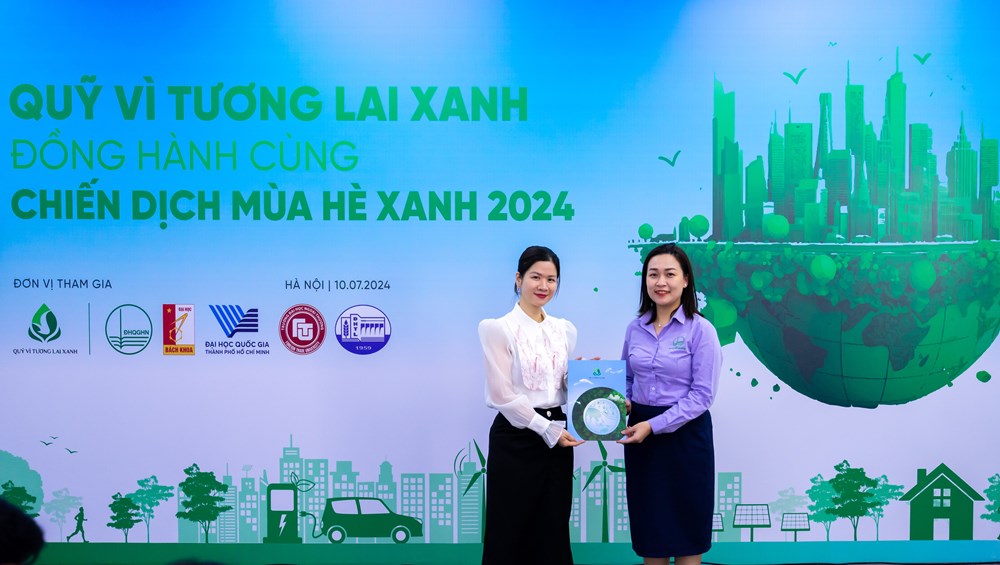 Quỹ vì tương lai xanh đồng hành cùng chiến dịch Mùa hè xanh 2024 - ảnh 1