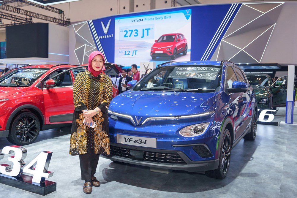 VF e34 chính thức tới tay khách hàng Indonesia - ảnh 2
