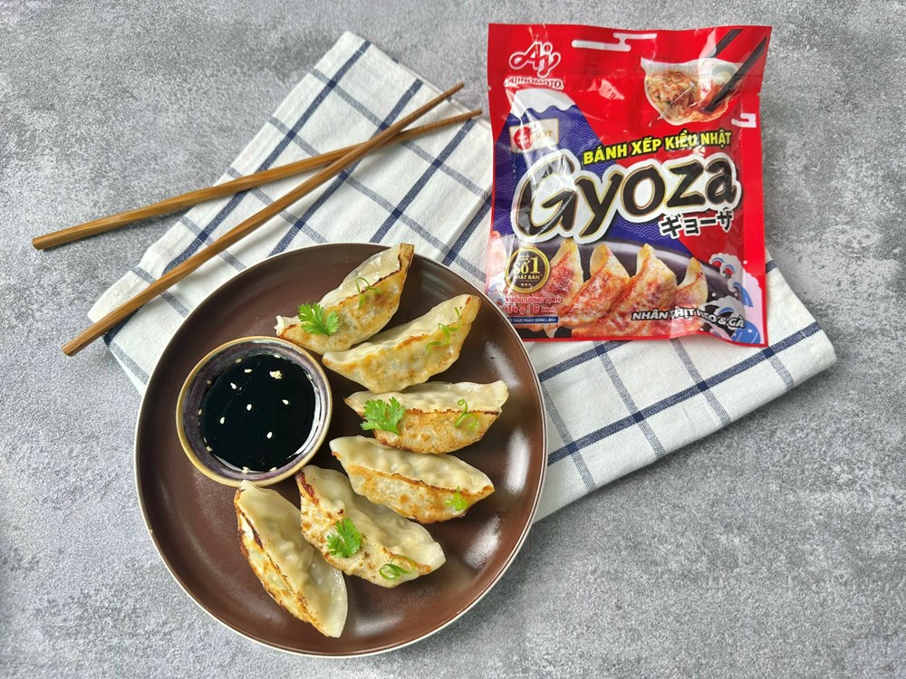 Ajinomoto Việt Nam ra mắt bánh xếp kiểu Nhật Gyoza - ảnh 1