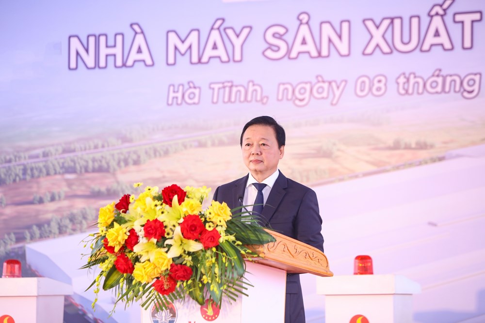 Khởi động dự án nhà máy sản xuất ô-tô điện VinFast Hà Tĩnh - ảnh 1