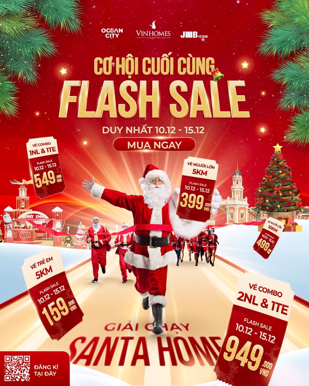 Giới trẻ lên lịch đến Ocean City đón Giáng sinh kiểu mới vừa khỏe vừa vui - ảnh 1