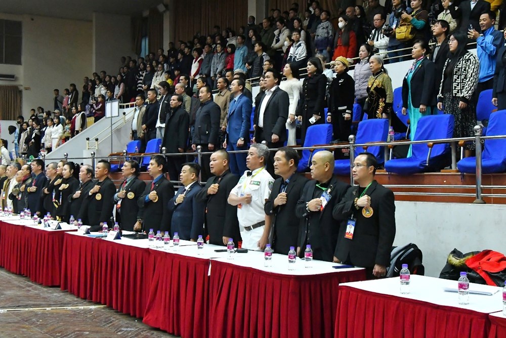 Khai mạc Giải Võ thuật Cổ truyền Hà Nội mở rộng lần thứ 39: Hào khí Thăng Long vang vọng - ảnh 2