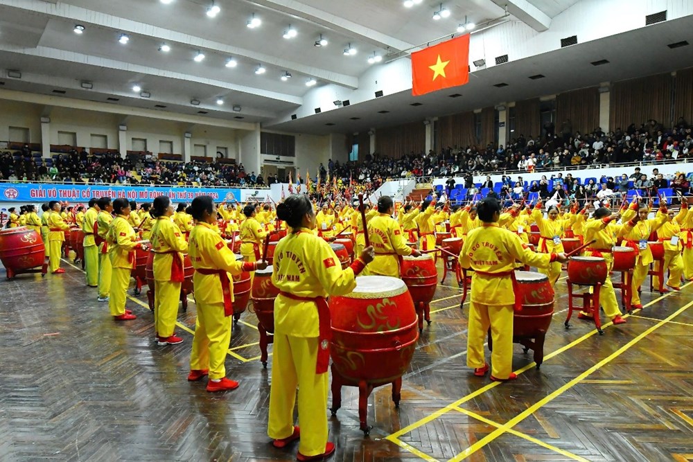 Khai mạc Giải Võ thuật Cổ truyền Hà Nội mở rộng lần thứ 39: Hào khí Thăng Long vang vọng - ảnh 3