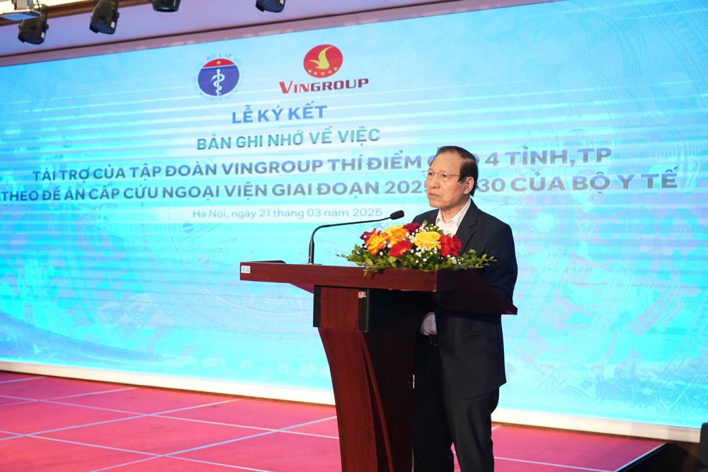 Vingroup tài trợ 1.000 tỷ đồng cho “đề án cấp cứu ngoại viện cấp quốc gia“ - ảnh 4