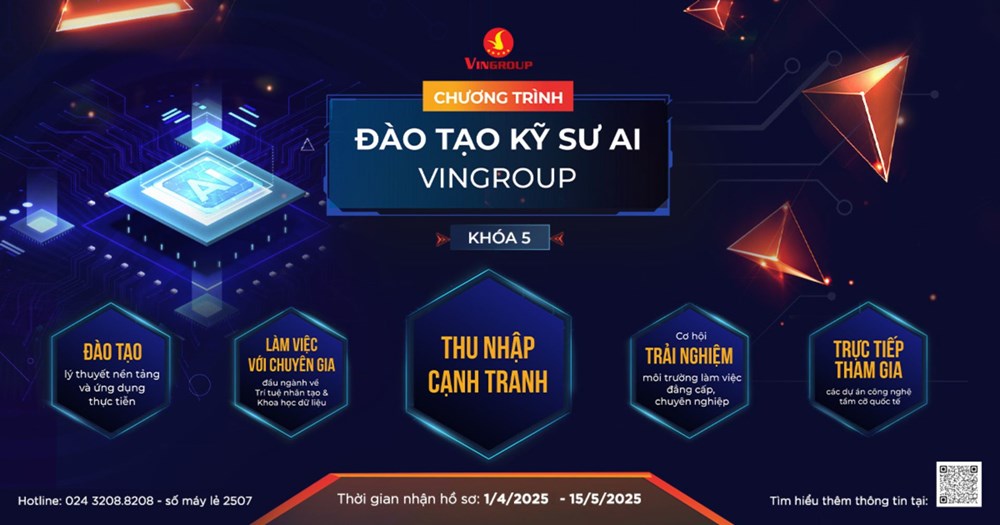 VinBigdata mở đăng ký khóa Kỹ sư AI miễn phí mùa 6 - ảnh 1