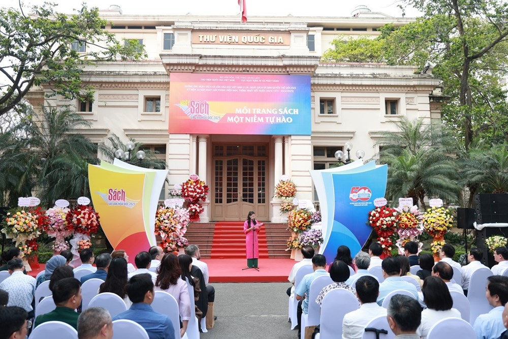 NXBGDVN tham gia hội sách chào mừng ngày Sách và Văn hóa đọc Việt Nam lần thứ Tư năm 2025 - ảnh 1