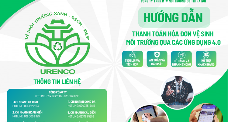 Thanh toán dịch vụ vệ sinh môi trường: Nhanh chóng – An toàn – Tiện lợi trong thời đại số - ảnh 1