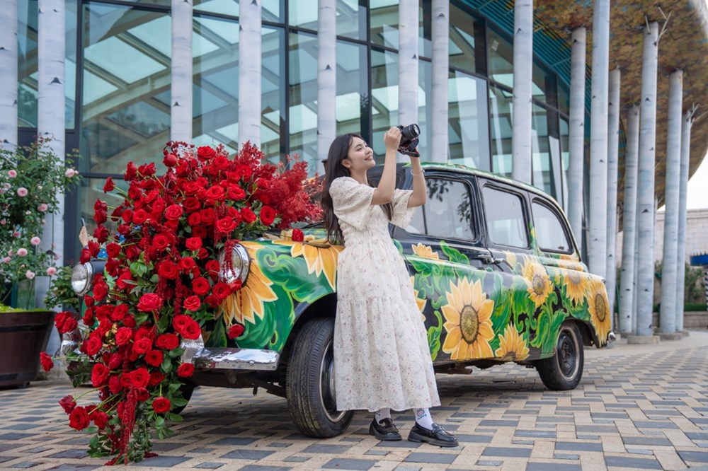 Lạc bước giữa thiên đường hoa hồng tại Sun World Ba Na Hills - ảnh 5