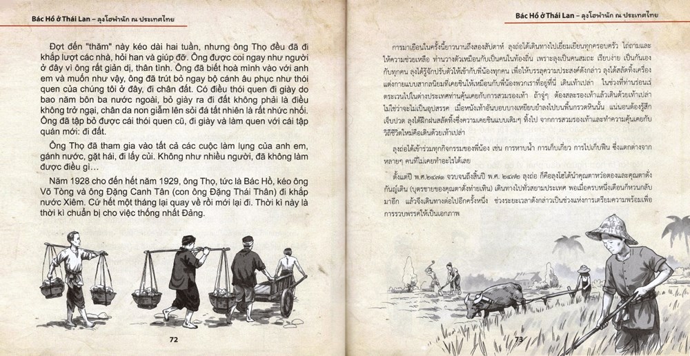 Cuốn sách song ngữ khắc họa hành trình cách mạng và lan tỏa tình hữu nghị Việt – Thái - ảnh 2
