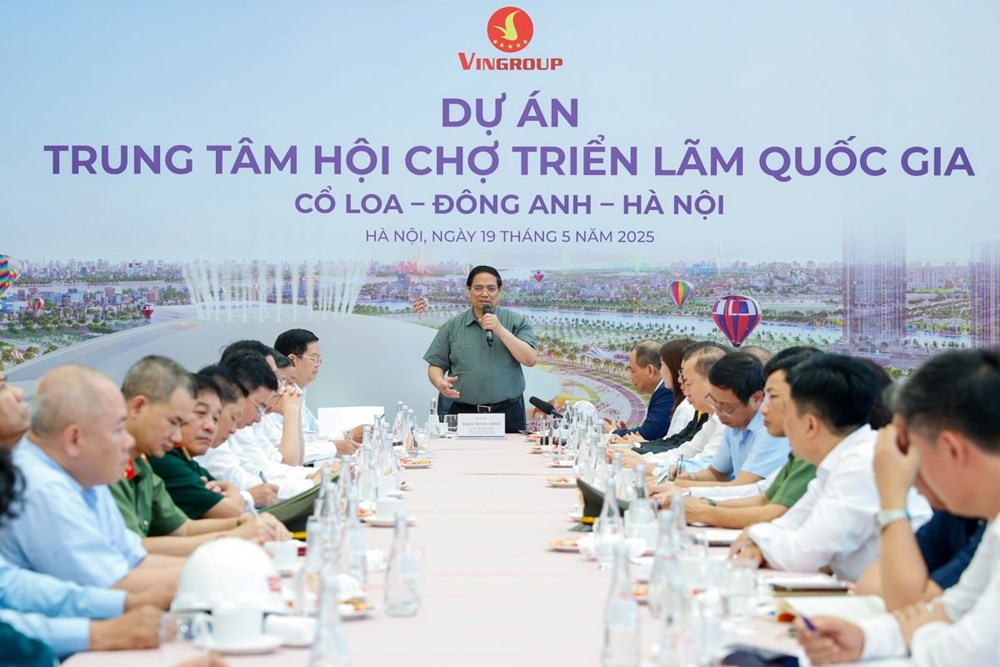 Choáng ngợp trước tốc độ thi công siêu kỷ lục thế giới của Trung tâm Triển lãm Quốc gia - ảnh 1