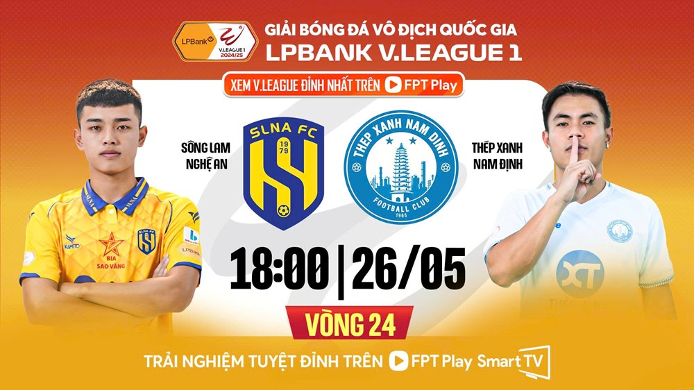 Nhận định trận đấu SLNA vs Nam Định, 18h00 ngày 26.5: Khi mỗi điểm số là một định mệnh - ảnh 1