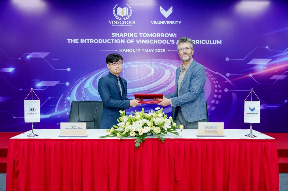 Vinschool triển khai Chương trình Giáo dục Trí tuệ Nhân tạo toàn diện từ mầm non đến lớp 12 - ảnh 2