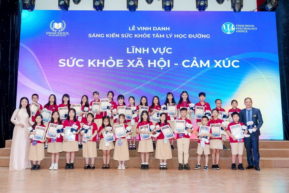 5.500 sáng kiến vì sức khỏe tâm lý: Khi học sinh Vinschool làm chủ hành trình hạnh phúc học đường - ảnh 1