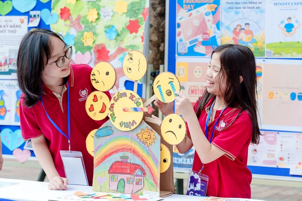 5.500 sáng kiến vì sức khỏe tâm lý: Khi học sinh Vinschool làm chủ hành trình hạnh phúc học đường - ảnh 2