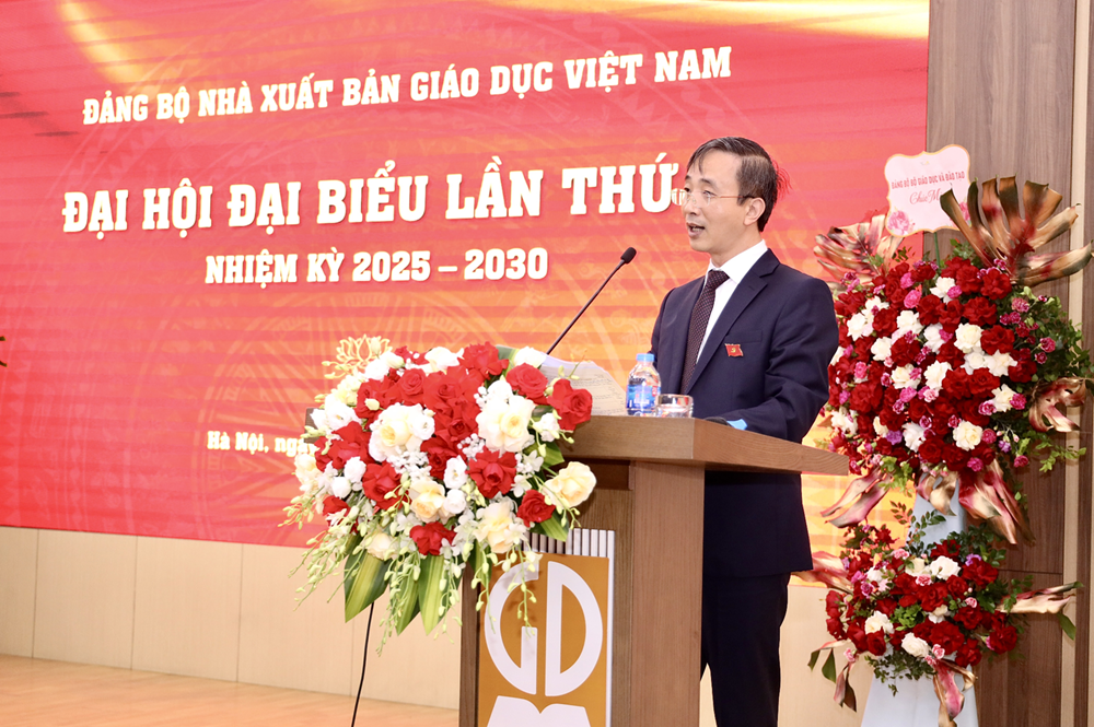 Đại hội Đảng bộ Nhà xuất bản Giáo dục Việt Nam thành công tốt đẹp - ảnh 3
