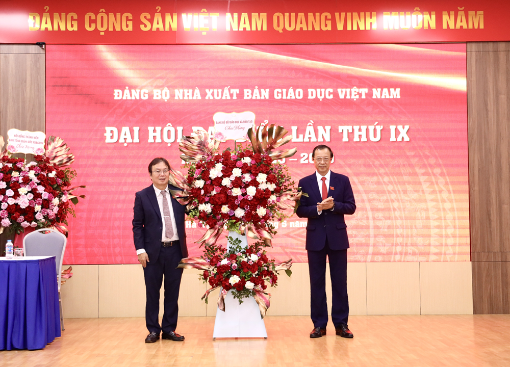 Đại hội Đảng bộ Nhà xuất bản Giáo dục Việt Nam thành công tốt đẹp - ảnh 5