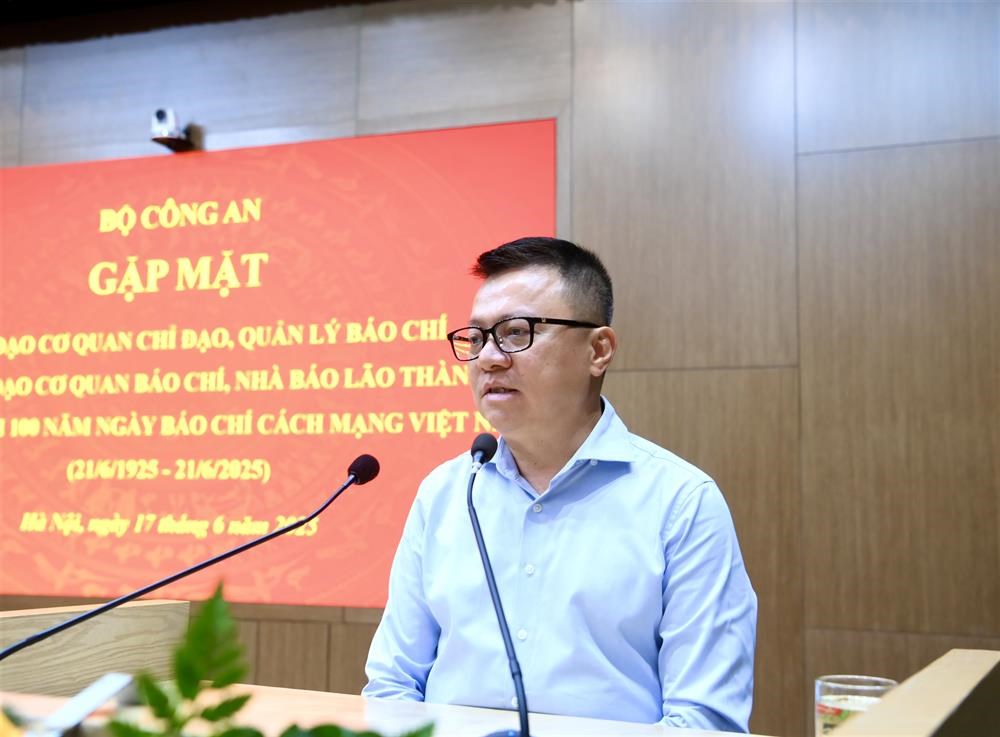 Bộ Công an gặp mặt báo chí nhân kỷ niệm 100 năm Ngày Báo chí cách mạng Việt Nam - ảnh 4