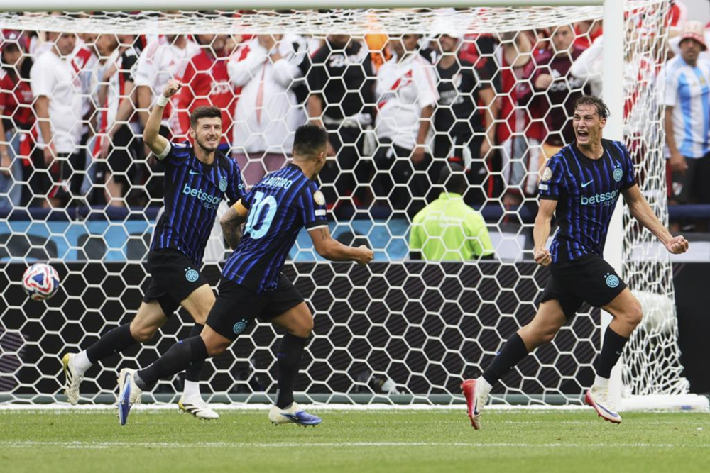 Inter Milan đánh bại River Plate, giành ngôi nhất bảng E Club World Cup - ảnh 1