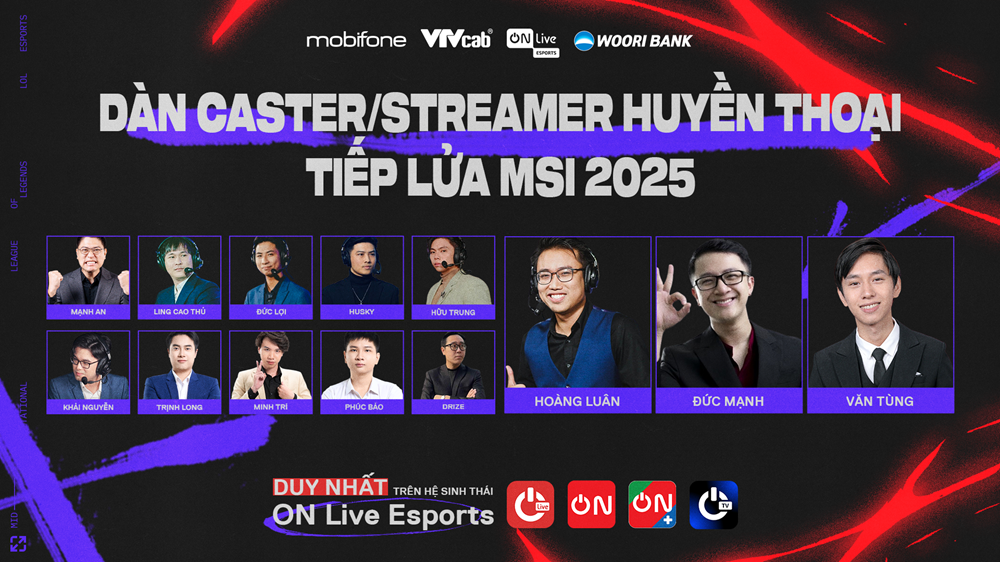 Woori Bank trở thành nhà tài trợ phát sóng chính thức của Mid-Season Invitational 2025 trên VTVcab - ảnh 1