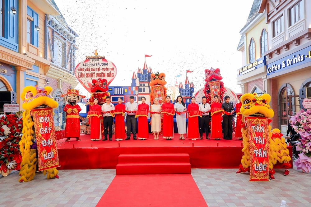 Khai trương VinWonders Vũ Yên - Tâm điểm vui chơi giải trí và vườn thú lớn nhất miền Bắc - ảnh 1