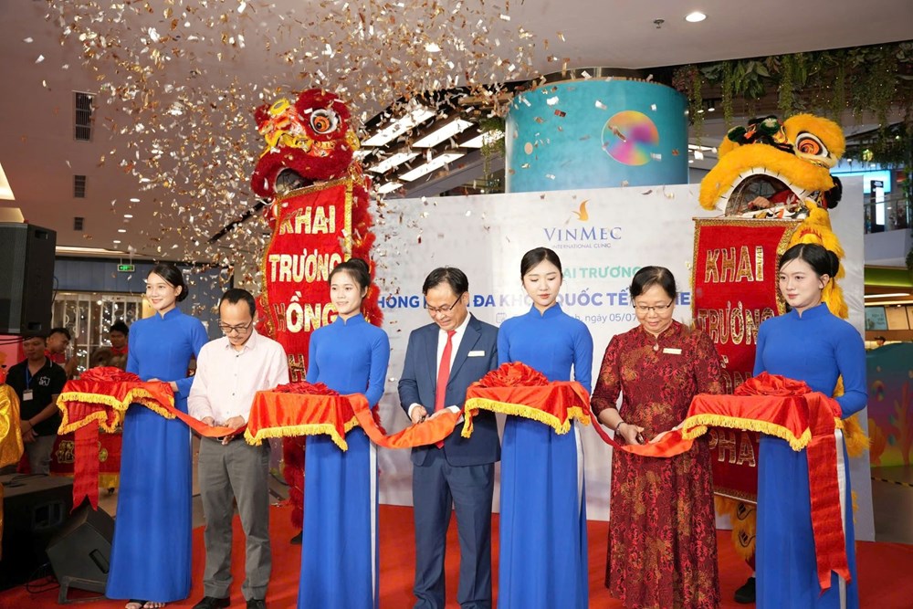 Vinmec khai trương phòng khám đa khoa quốc tế hiện đại tại Vinhomes Grand Park - ảnh 1