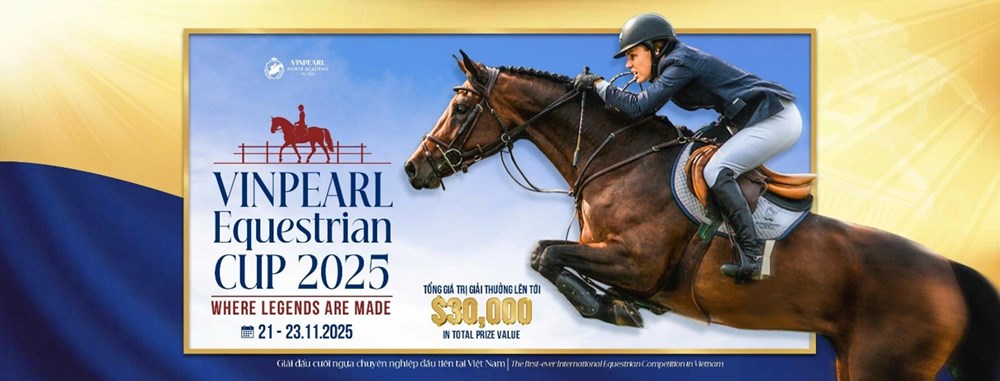 Sắp diễn ra giải cưỡi ngựa chuyên nghiệp đầu tiên tại Việt Nam – Vinpearl Equestrian Cup 2025 - ảnh 1