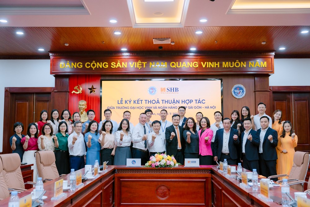 SHB ký kết hợp tác với Trường Đại học Vinh - ảnh 2