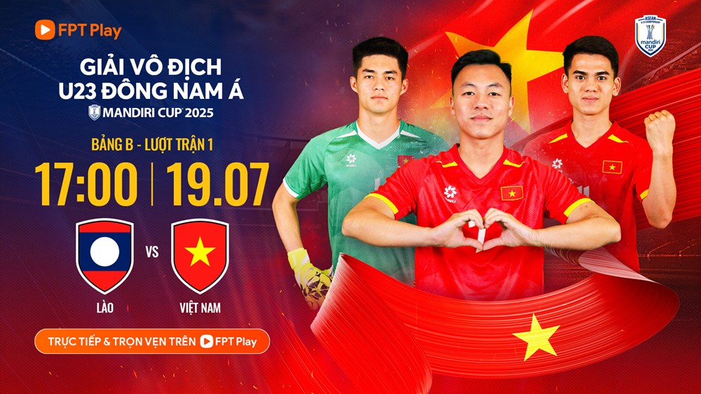Link xem trực tiếp trận đấu U23 Việt Nam vs U23 Lào: Chiến binh Sao vàng khởi đầu thuận lợi - ảnh 1