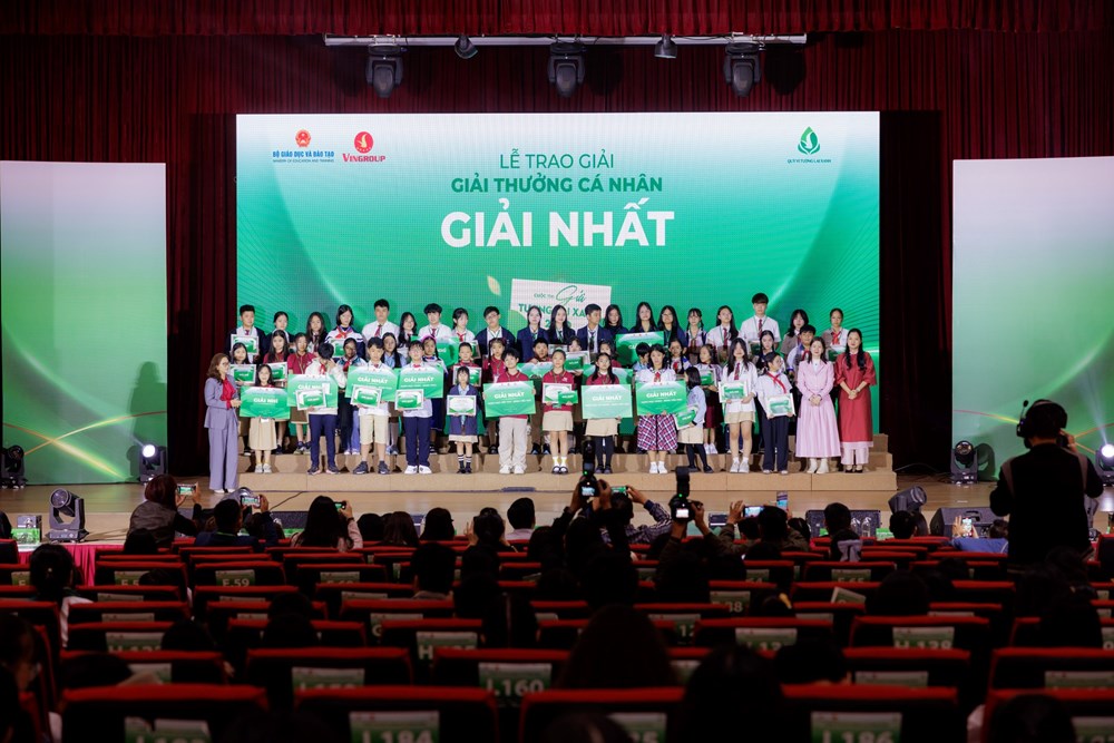 “Gửi tương lai Xanh 2050” trở lại: Sân chơi triệu ý tưởng xanh của thế hệ trẻ - ảnh 1