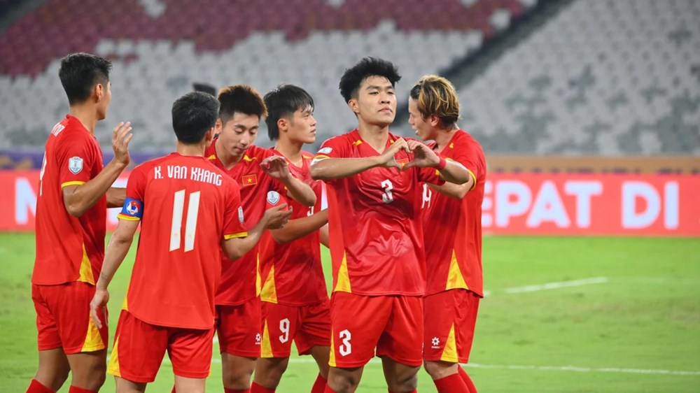 Lý Đức và Đình Bắc ghi bàn, U23 Việt Nam vào bán kết với ngôi đầu bảng - ảnh 1