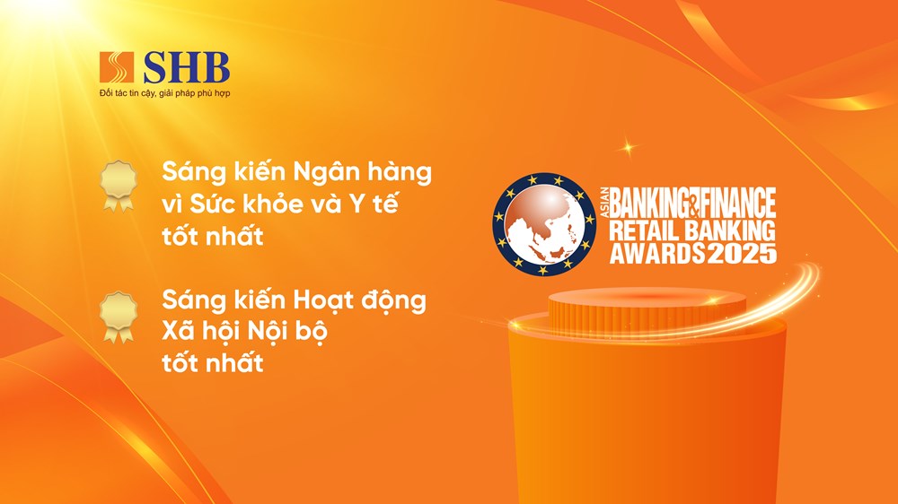 SHB nhận 4 giải thưởng lớn tại Asian Banking & Finance Awards 2025 - ảnh 1