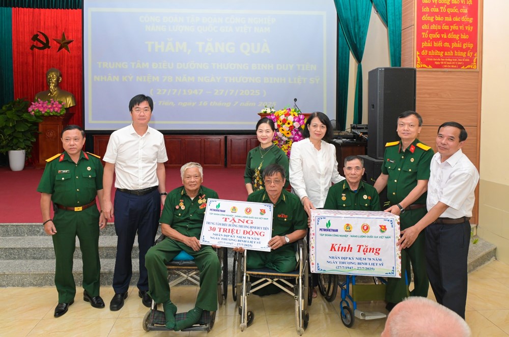 “Hành trình tri ân” - Nét đẹp văn hóa nghĩa tình của người lao động Petrovietnam - ảnh 3