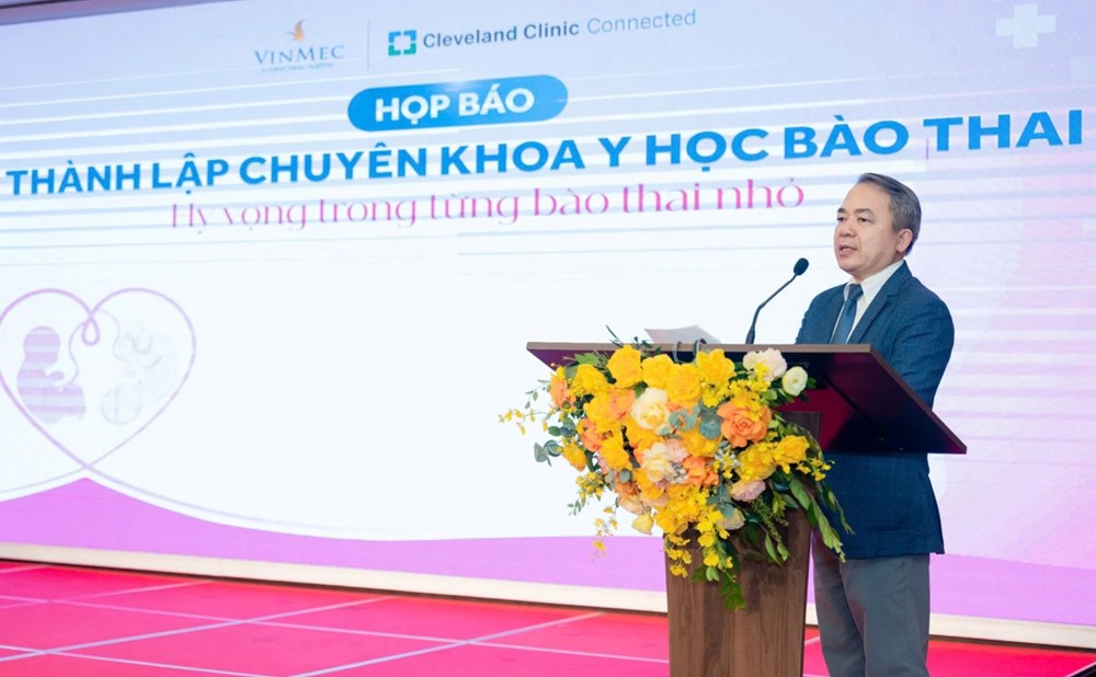 Vinmec ra mắt chuyên khoa Y học bào thai - Bước ngoặt điều trị trước sinh tại Việt Nam - ảnh 2