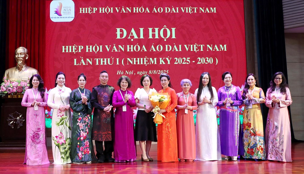 Đại hội lần thứ nhất Hiệp hội Văn hóa Áo dài Việt Nam: Áo dài có “mái nhà chung“ - ảnh 3