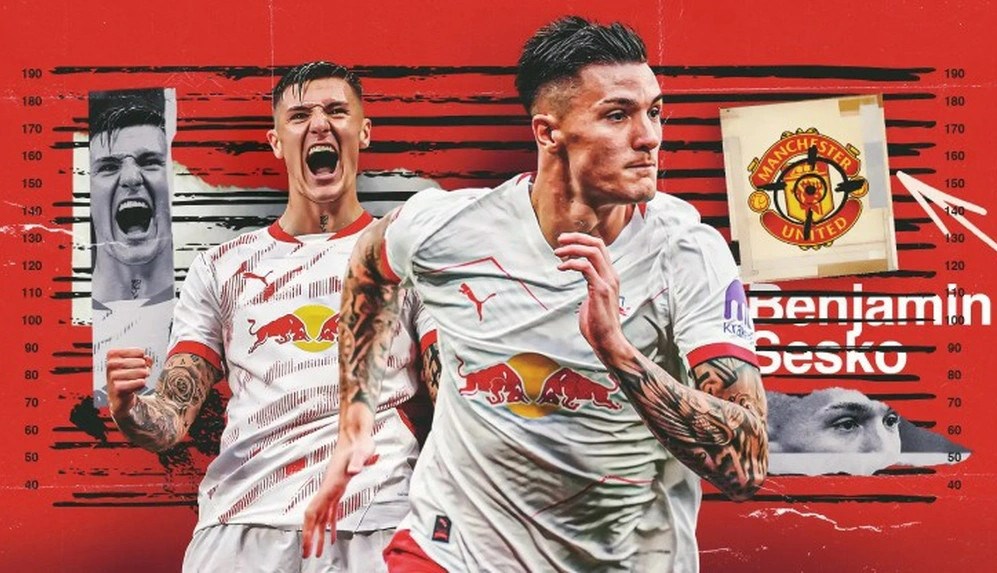 Benjamin Sesko, những điều cần biết về tân binh 'bom tấn' chuẩn bị cập bến Man United - ảnh 1