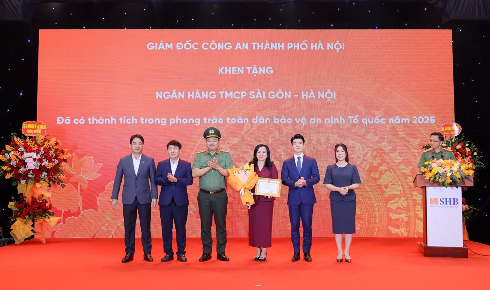 SHB được vinh danh vì đóng góp trong phong trào toàn dân bảo vệ an ninh Tổ quốc - ảnh 2