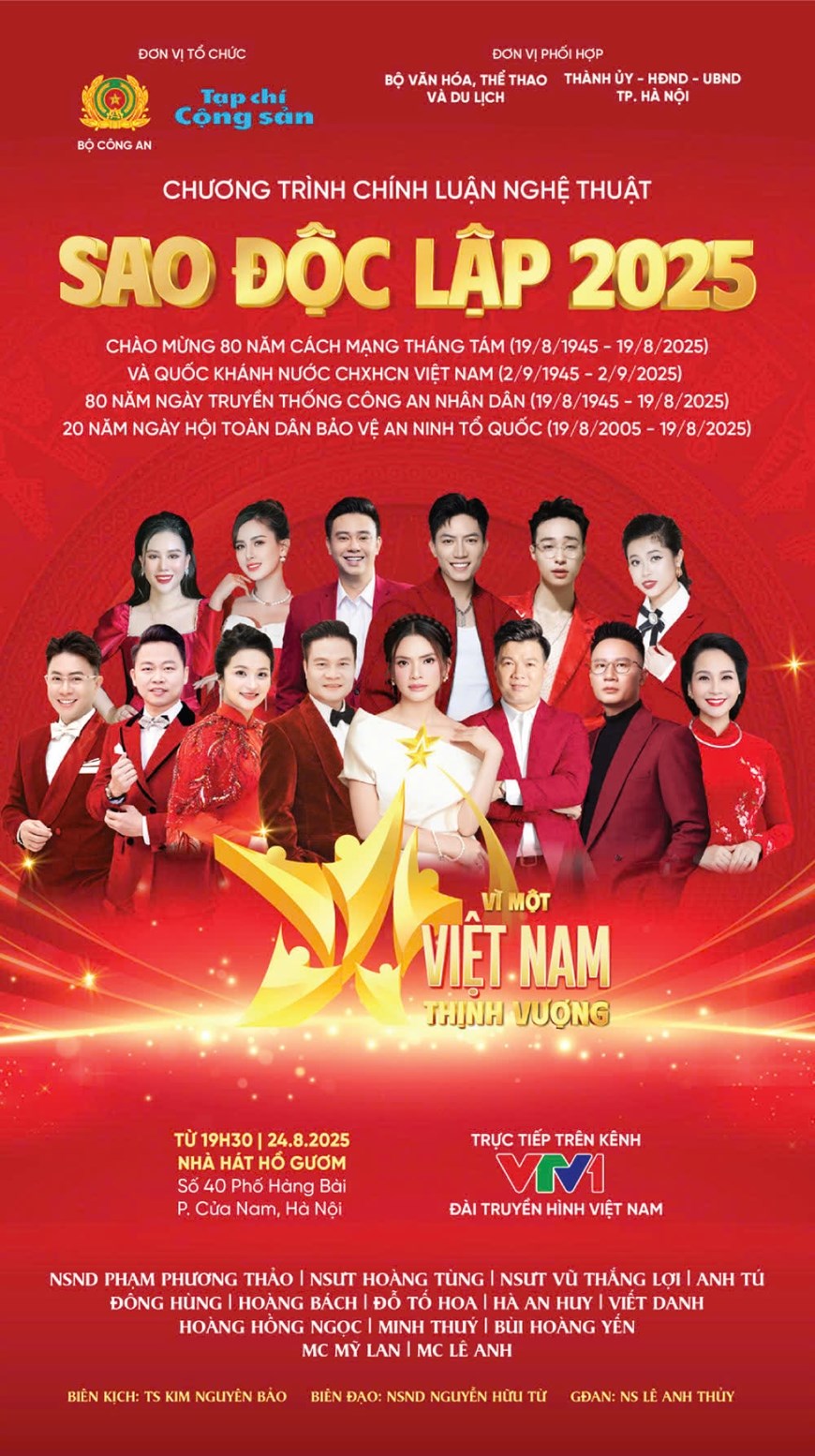 Sao Độc lập 2025: Hành trình khát vọng “Vì một Việt Nam thịnh vượng“ - ảnh 2