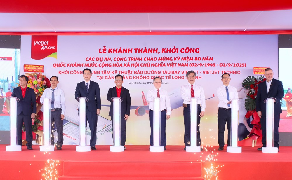 Vietjet khởi công Trung tâm Kỹ thuật Bảo dưỡng Tàu bay tại Long Thành – Bước tiến mới của hàng không Việt Nam - ảnh 3