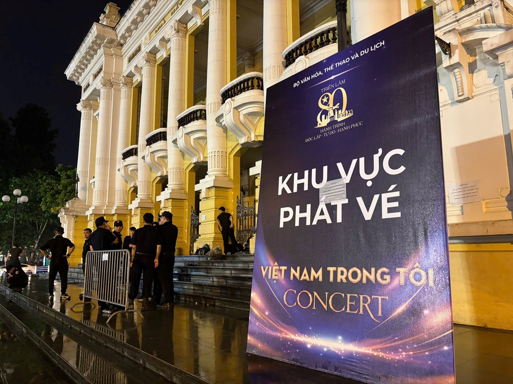 Sơ đồ phát vé concert “Việt Nam trong tôi” tại Nhà hát Lớn - ảnh 3