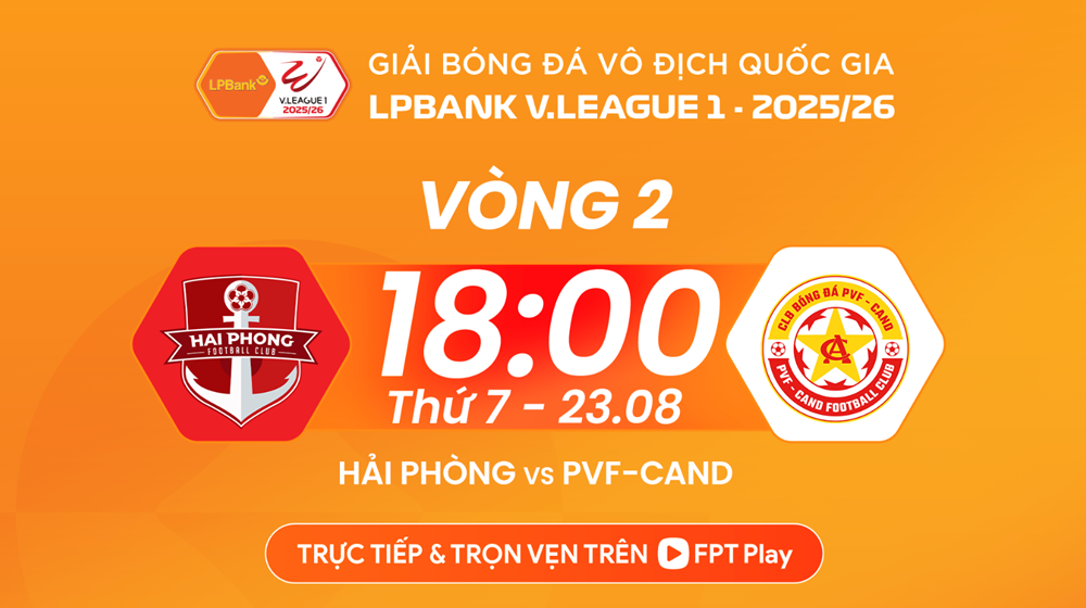 Nhận định trận đấu Hải Phòng vs PVF-CAND, 18h00 ngày 23.8: Đất cảng dậy sóng - ảnh 1